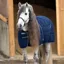 Rambo 400g Standard Neck Stable Blanket - Navy/Navy/White