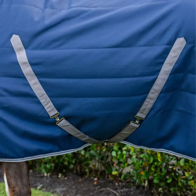 Rambo 200g Stable Blanket Navy/Thunderstorm Grey/Silver-4