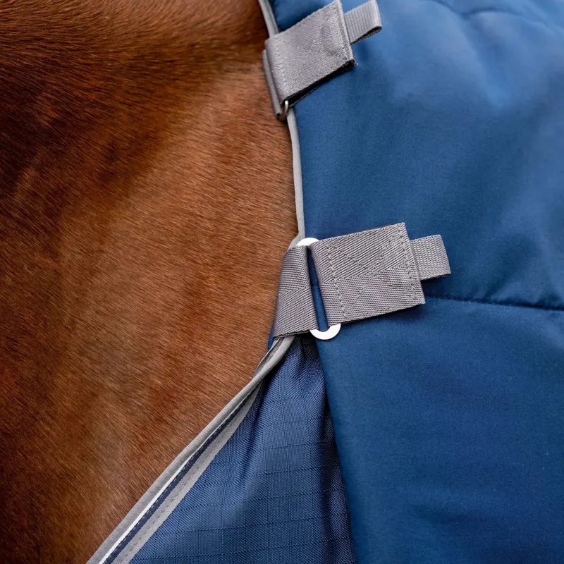 Rambo 200g Stable Hood. Navy/Thunderstorm Gray/Silver-2