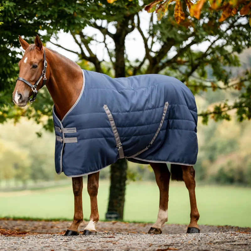 Rambo 200g Stable Blanket - Navy/Thunderstorm Grey/Silver