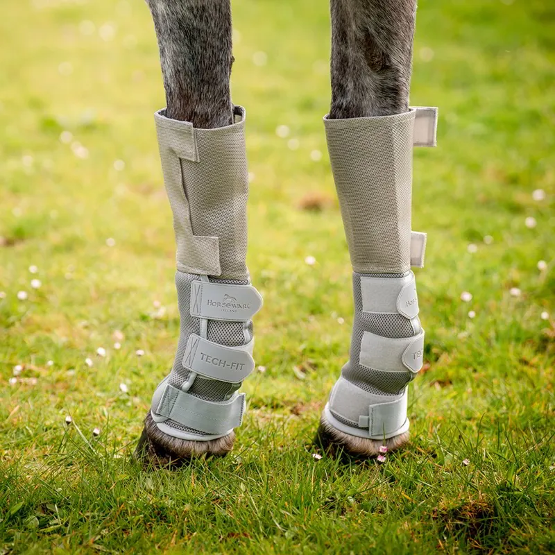 Rambo Tech-Fit Fly Boots - Silver-2
