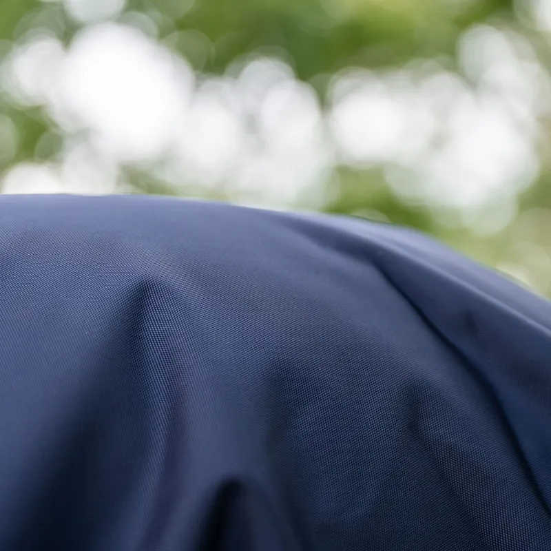 Rambo Supreme 1680D 250g Vari-Layer Detachable Neck Turnout Blanket - Navy/Thunderstorm Grey/Silver-8