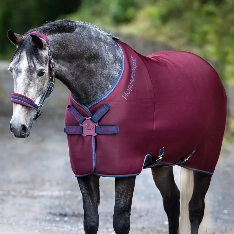 Rambo Airmax Cooler with Disc Front Closure - Burgundy/Burgundy/Teal-1