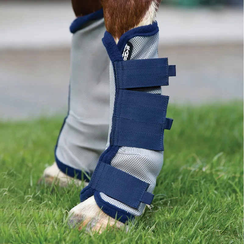 Rambo Fly Boots - Silver/Navy