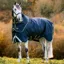 Rambo Duo Force 2.0 100g Turnout Blanket with 2 Eco Liners - Navy