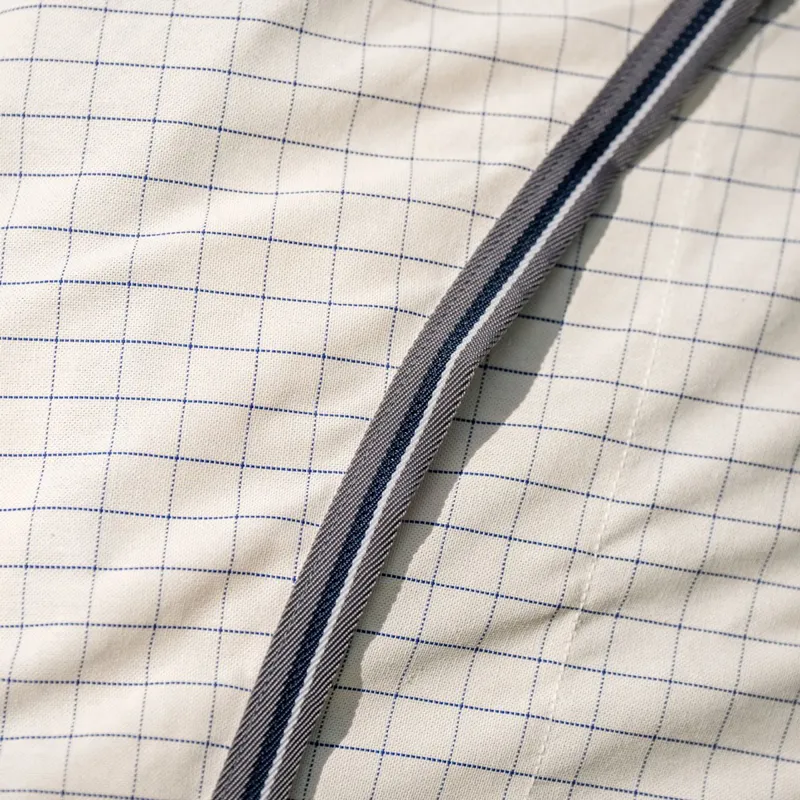Rambo Optimo Supreme Summer Fly Sheet - Navy Check/Thunderstorm Grey-3