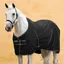 Rambo Stable Sheet with Microfiber Lining - Black/Black/Silver