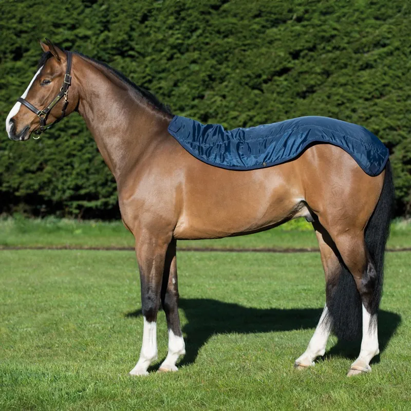 Rambo Summer Series V-Front Waterproof Turnout Fly Sheet - Navy/Grey-3