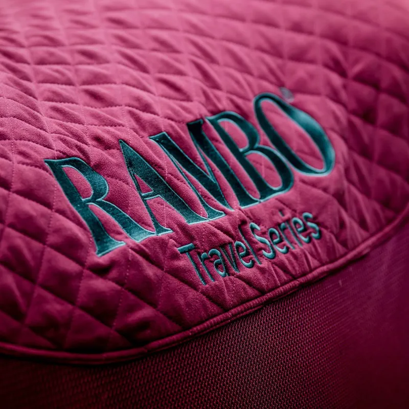 Rambo Travel Series Sheet V1 - Burgundy/Teal-1