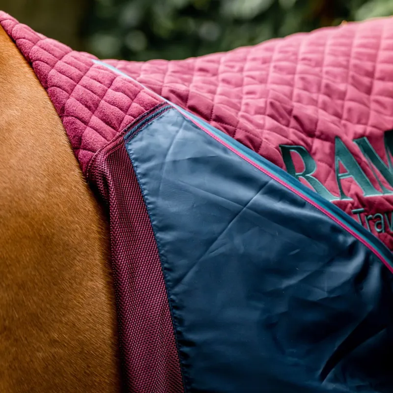 Rambo Travel Series Sheet V1 - Burgundy/Teal-3