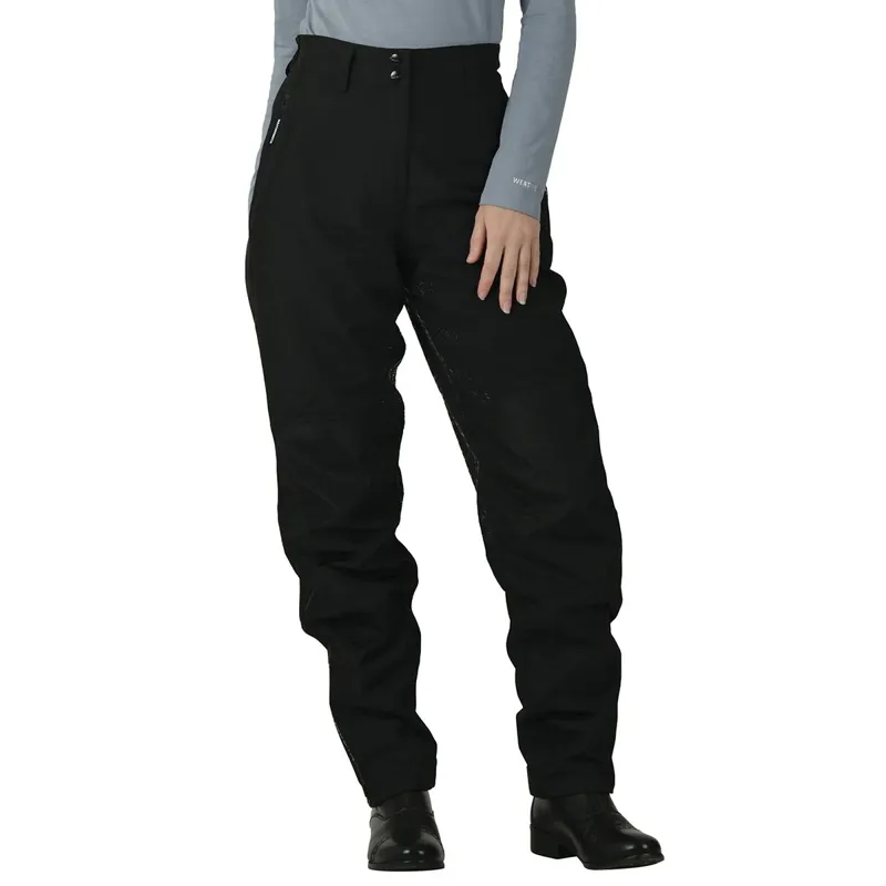 WeatherBeeta Rayne II Womens Waterproof Rain Pants - Black