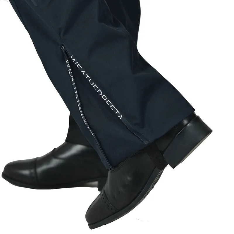 WeatherBeeta Rayne II Womens Waterproof Rain Pants - Navy-3