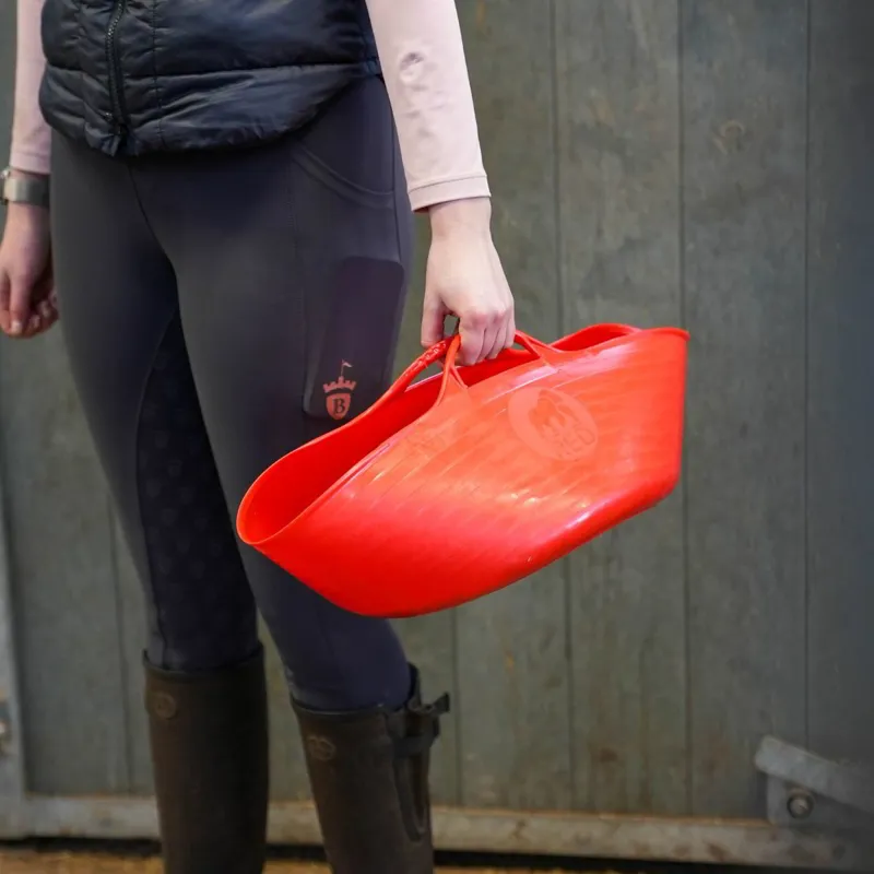 Red Gorilla Tubtrug Flexible Small Shallow 15lt Bucket - Red-2