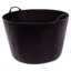 Red Gorilla Tubtrug Flexible Extra Large 75L Bucket - Black