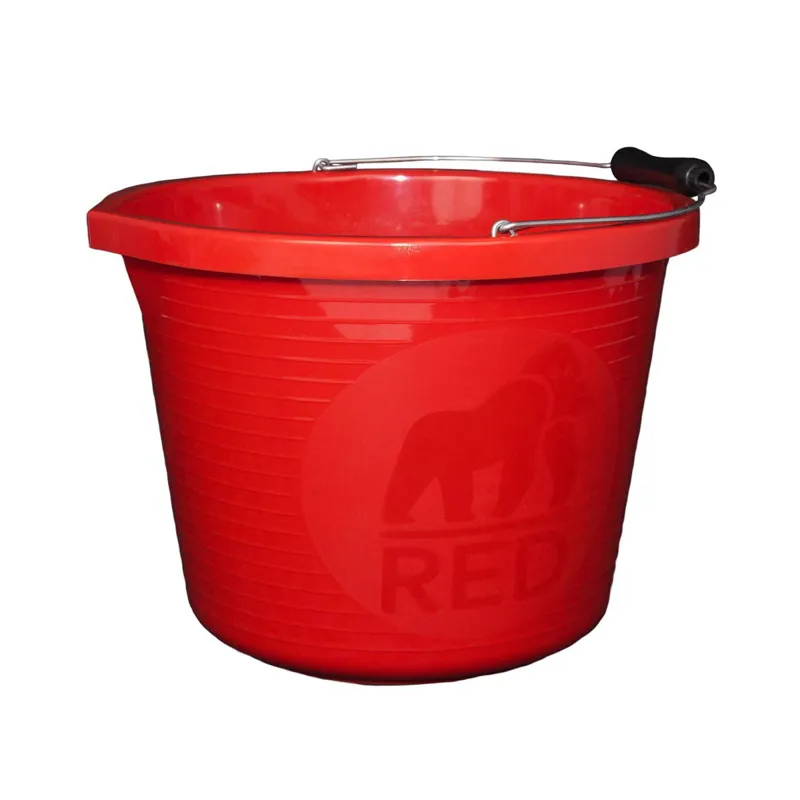 Red Gorilla 3 Gallon Premium Bucket - Red-1