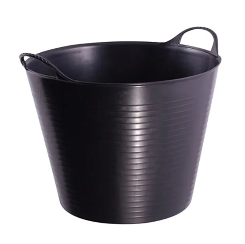 Red Gorilla Tubtrug Flexible Medium 26lt Bucket - Black-1