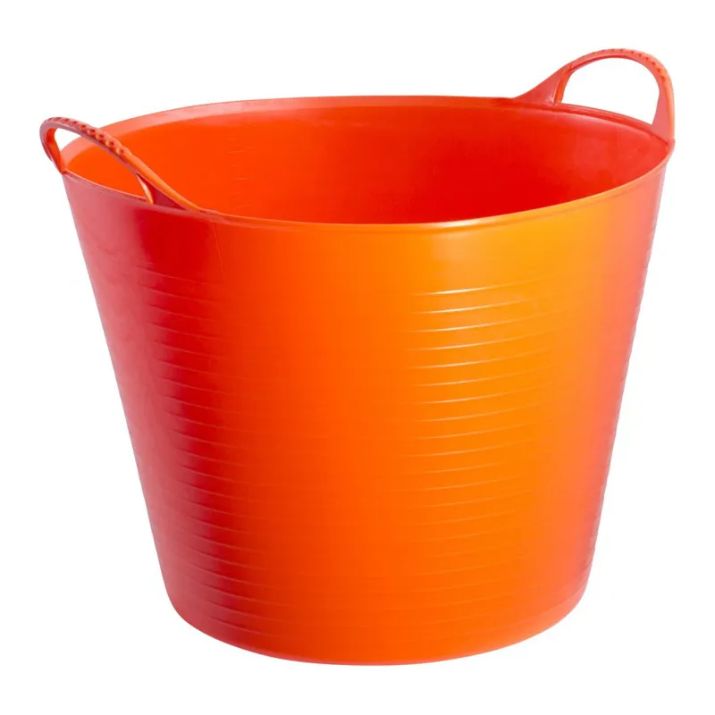 Red Gorilla Tubtrug Flexible Medium 26L Bucket - Orange