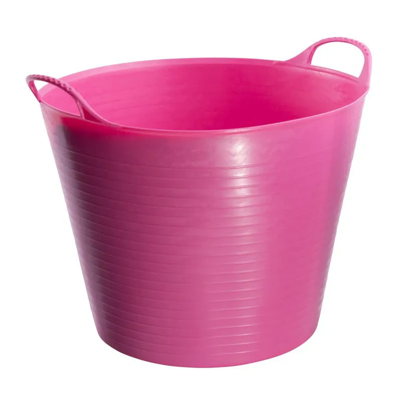 Red Gorilla Tubtrug Flexible Medium 26L Bucket - Pink