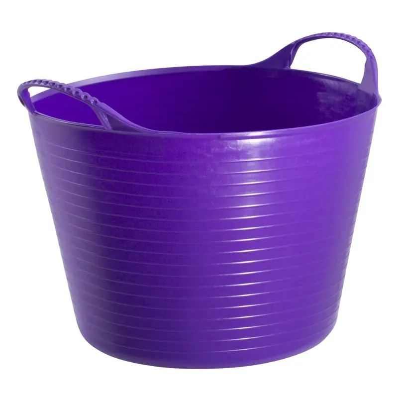 Red Gorilla Tubtrug Flexible Medium 26L Bucket - Purple