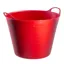 Red Gorilla Tubtrug Flexible Medium 26L Bucket - Red