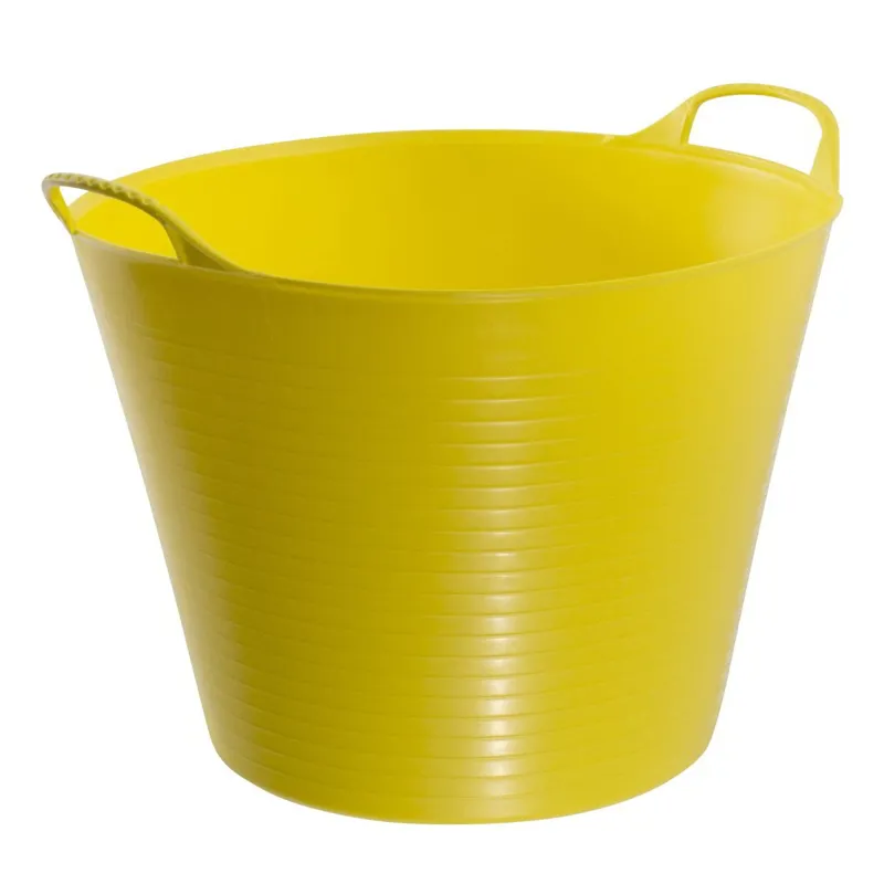 Red Gorilla Tubtrug Flexible Medium 26L Bucket - Yellow