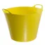 Red Gorilla Tubtrug Flexible Medium 26L Bucket - Yellow