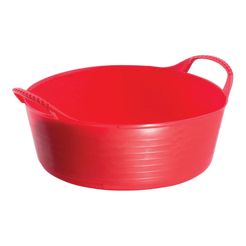 Red Gorilla Tubtrug Flexible Mini Shallow 5L Bucket - Red