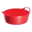 Red Gorilla Tubtrug Flexible Mini Shallow 5L Bucket - Red