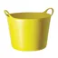 Red Gorilla Small 14l Gorilla Tub in Yellow