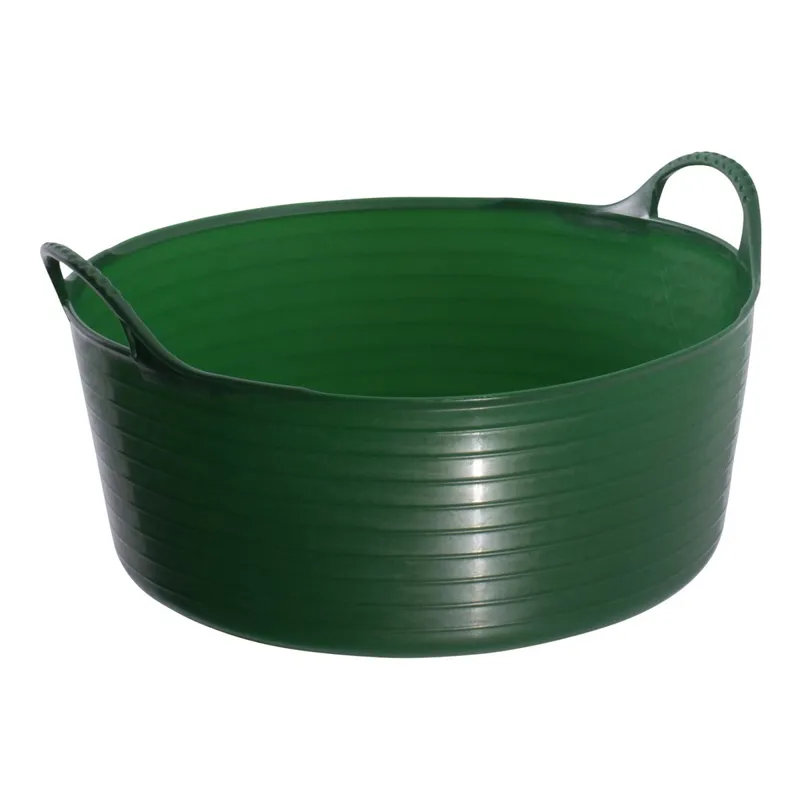 Red Gorilla Tubtrug Flexible Small Shallow 15L Bucket - Green
