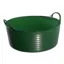 Red Gorilla Tubtrug Flexible Small Shallow 15L Bucket - Green