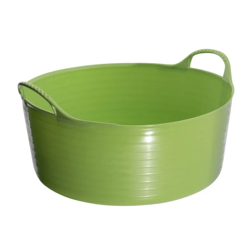 Red Gorilla Tubtrug Flexible Small Shallow 15lt Tub - Pistachio