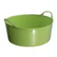 Red Gorilla Tubtrug Flexible Small Shallow 15lt Tub - Pistachio