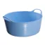 Red Gorilla Tubtrug Flexible Small Shallow 15lt Bucket - Sky Blue