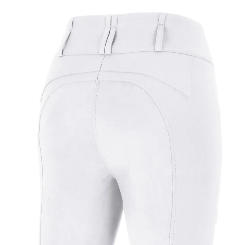 Pikeur Candela FlexTec Full Seat Women's Competition Breeches - White-2