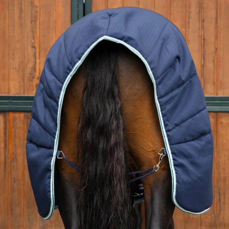 Rambo 200g Stable Blanket with Magnetic Closures - Navy/Witney Dynasty-5