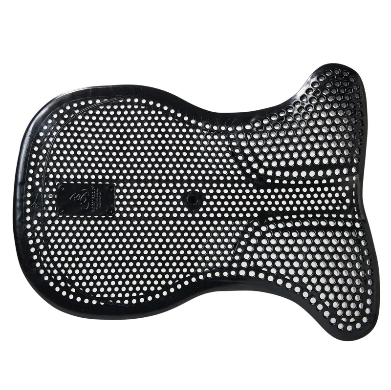 Acavallo Classic Non-Slip Front Riser Gel Pad - Black-1