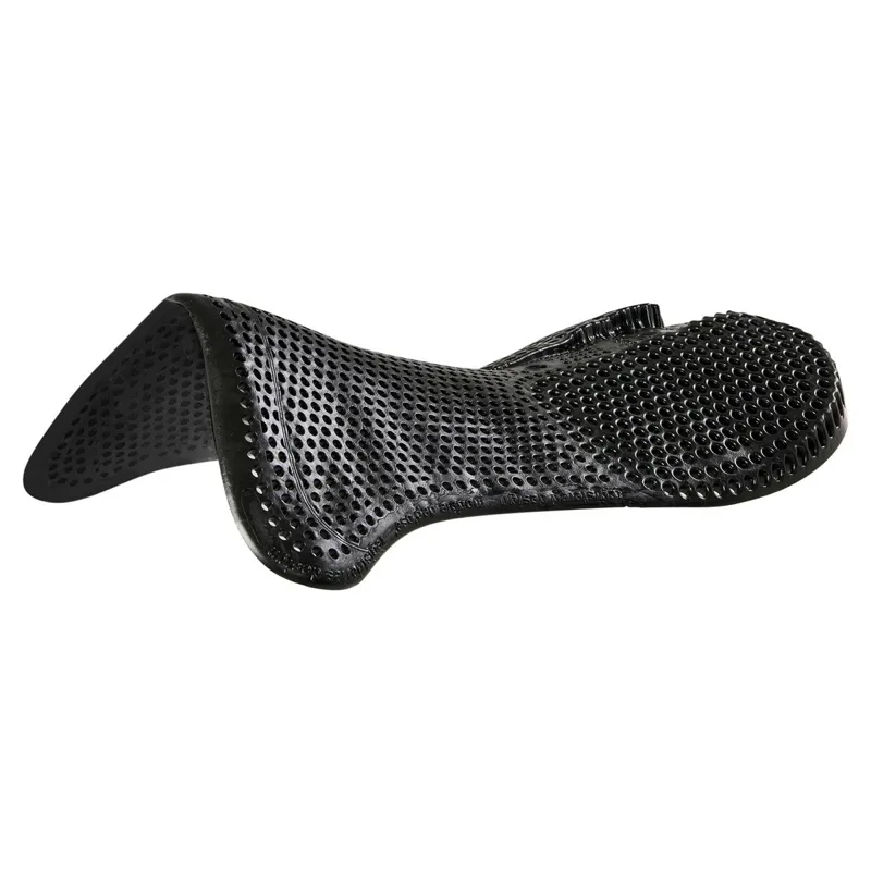 Acavallo Classic Non Slip Rear Riser Gel Pad - Black
