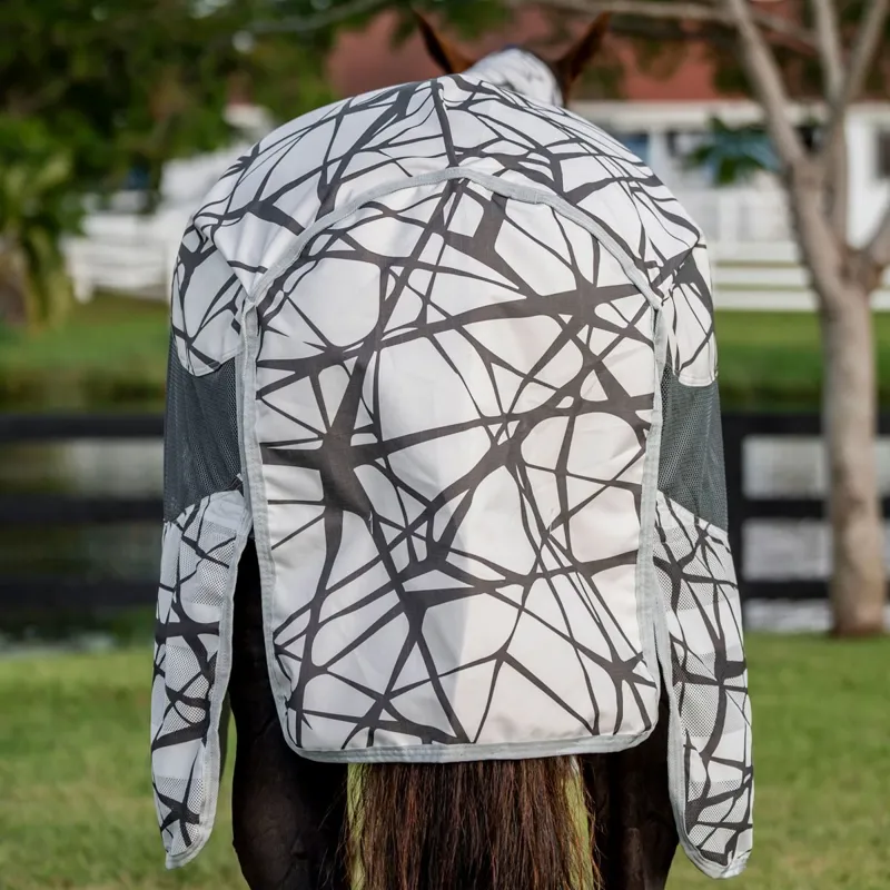 Amigo 3-In-1 Camofly Plus Detach-A-Neck Waterproof Fly Sheet - Grey-3
