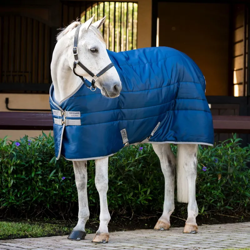 Amigo Ripstop Insulator 100g Stable Blanket - Navy/Titanium Grey