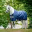Amigo Ripstop 900D Std Neck 50g Turnout Blanket - Navy/Titanium Grey