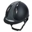 Antares Galaxy Crystal Fabric Riding Helmet - Black/Black