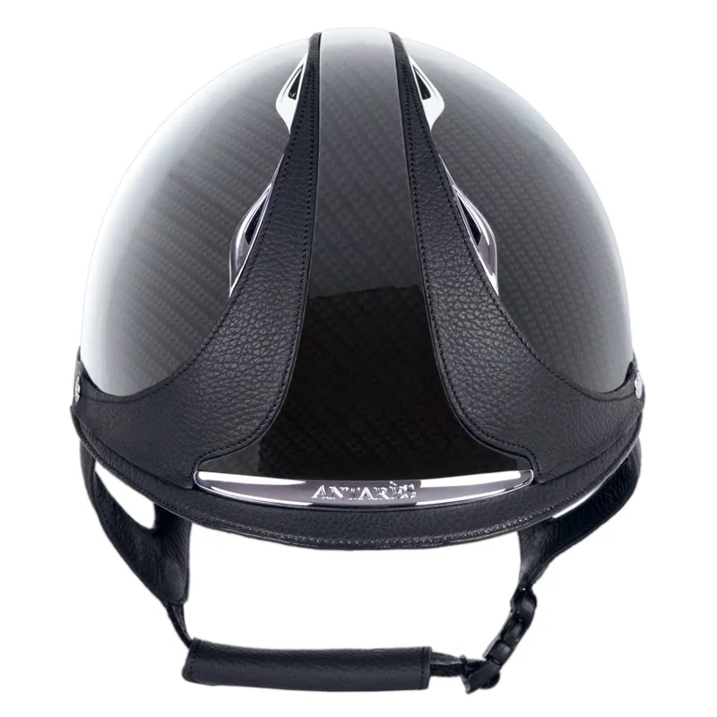 Antares Premium Race Glossy Riding Helmet - Carbon-2