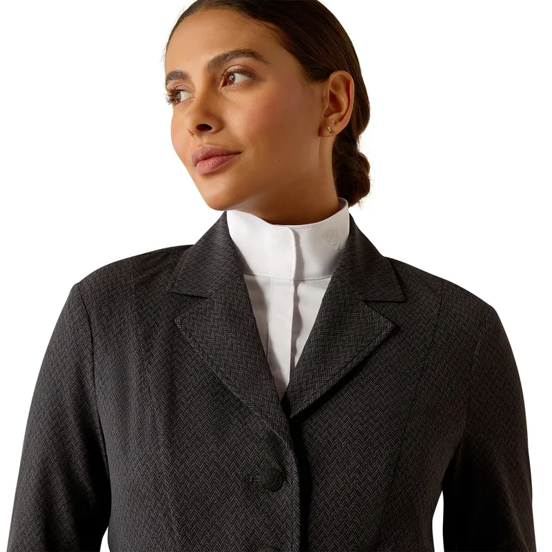 Ariat Artico 2.0 Womens Show Jacket - Herringbone Print-3