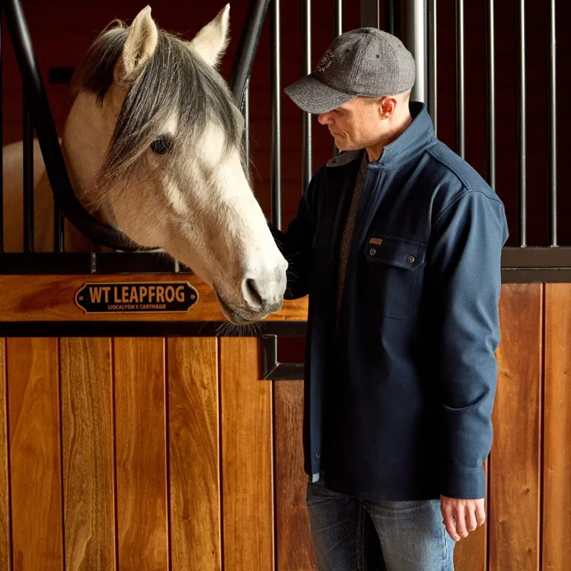 Ariat Branford Men's Shirt - Navy-4