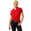 Ariat Bandera 1/4 Zip Women's Polo Shirt - Red