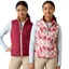 Ariat Bella Junior Girls Reversible Vest - Vanilla Ice Horsin Around