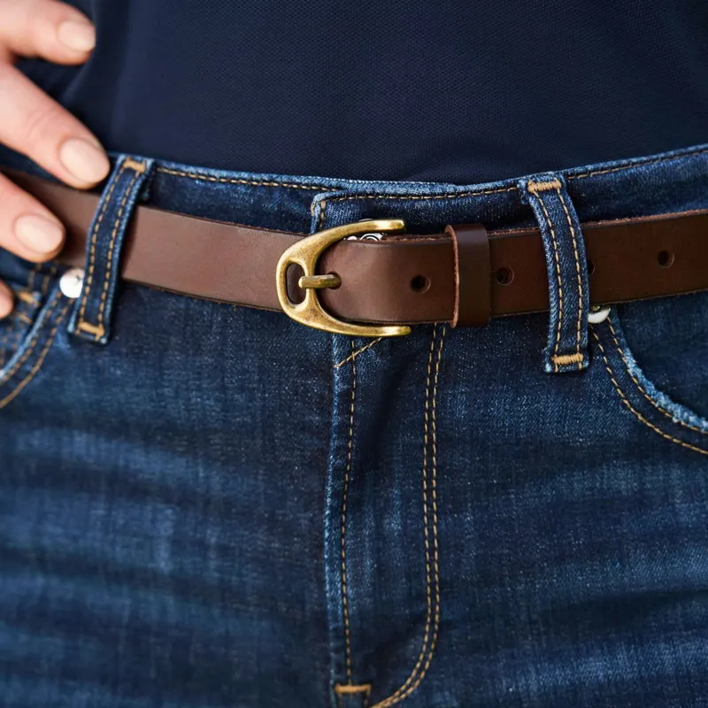 Ariat Hunter Women's Belt - Chocolate-1