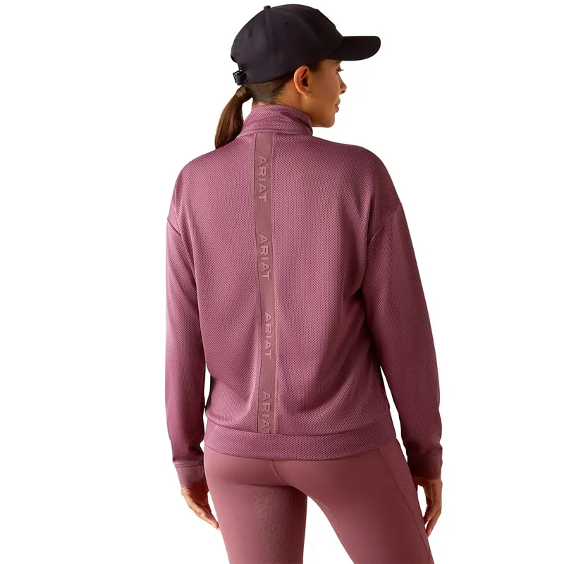 Ariat Breathe Half Zip Women's Sweatshirt - Tulipwood-6