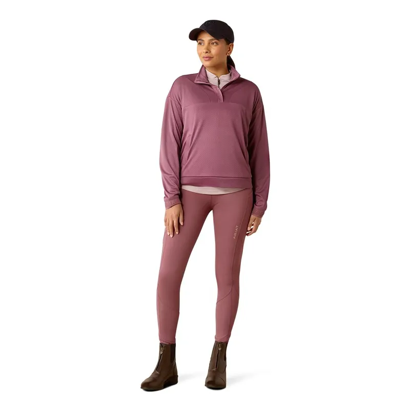 Ariat Breathe Half Zip Women's Sweatshirt - Tulipwood-7